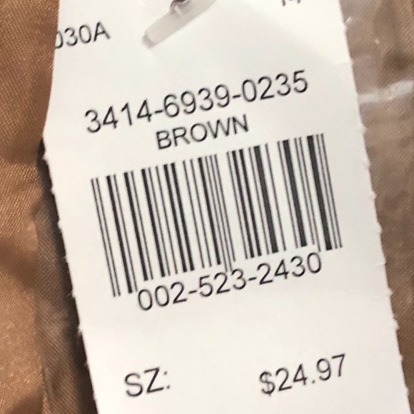 haute monde brown plaid coat - Picture 2 of 6